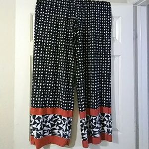 Casual Pants with flare bottom